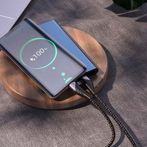 USB Кабель Hoco U95 2 в 1 Type-C - Type-C + For Lightning / 3A, 60W, PD20W
