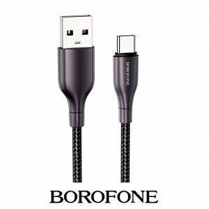 USB Кабель Borofone Zinc Alloy Micro USB / 2.4A