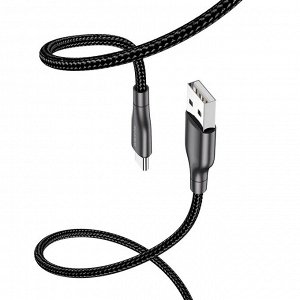 USB Кабель Borofone Zinc Alloy Lightning / 2.4A