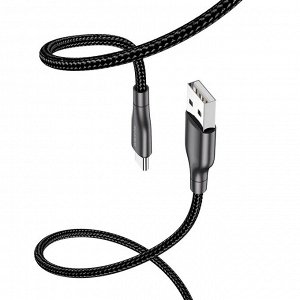 USB Кабель Borofone Zinc Alloy Micro USB / 2.4A