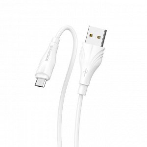 USB Кабель Borofone BX18 for Lightning 2.4A 2 м