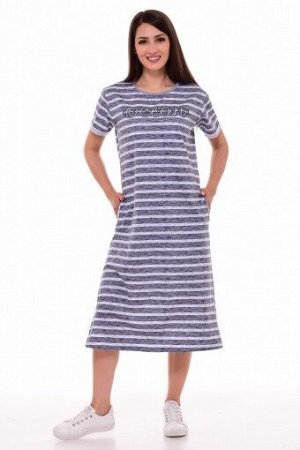 Платье женское 4-094 "НК" (Серый)