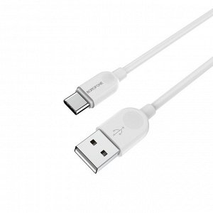 USB Кабель Borofone Easy-Use Type-C 3A