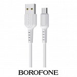USB Кабель Borofone Easy Charging Micro USB / 2A