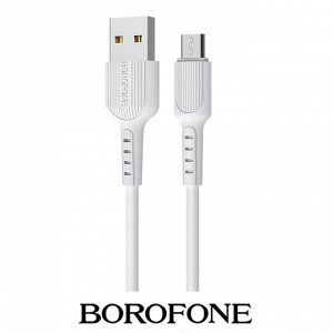 USB Кабель Borofone Easy Charging Micro USB 2A