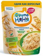 ФРУТОНЯНЯ Каша для варки 200г мультизлаковая яблоко