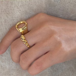 Кольцо 'Small beads Gold'