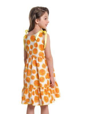 Платье (98-122см) UD 7494-1(2) апельсин