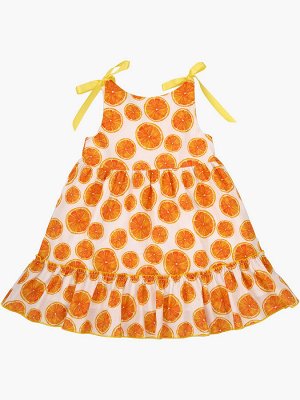 Платье (98-122см) UD 7494-1(2) апельсин