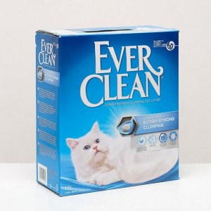 Наполнитель комкующийся Ever Clean EXtra Strong Clumping Scented с ароматизатором, 10л