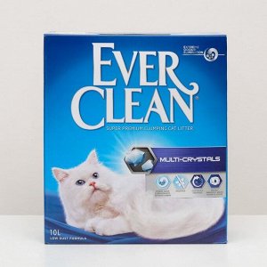 Наполнитель комкующийся Ever Clean Multi Crystals с мультикристаллами, 10 л