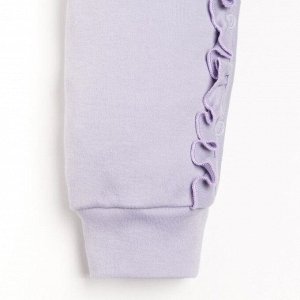 Комбинезон с рюшей для девочки «Крошка Я» BASIC LINE.