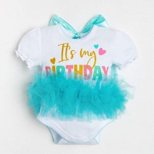 Боди с юбкой Крошка Я "Birthday"