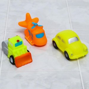 Набор игрушек для ванны «Транспорт», 6 шт.
