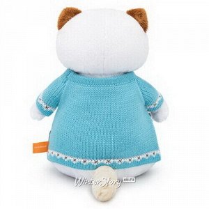 Мягкая игрушка Кошечка Лили в свитере, 24 см (Budi Basa)