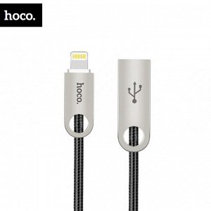 USB кабель Hoco Zinc Alloy For Lightning / 2.4A