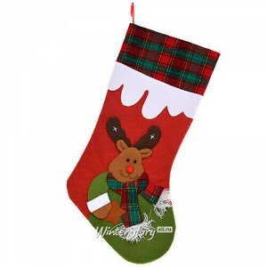 Новогодний носок Шотландский - Олень 50 см (Koopman)
