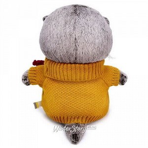Мягкая игрушка Кот Басик Baby в оранжевом свитере 20 см (Budi Basa)