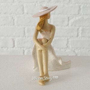 Статуэтка Девушка в шляпе - Романтичная Леди Роуз 12 см (Boltze)