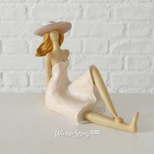 Статуэтка Девушка в шляпе - Романтичная Леди Дарси 12 см (Boltze)