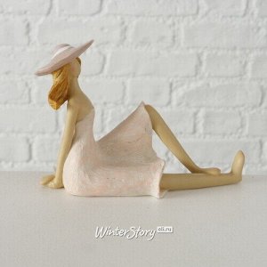 Статуэтка Девушка в шляпе - Романтичная Леди Дарси 12 см (Boltze)