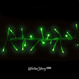 Электрогирлянда Фейерверк Cluster Lights 200 зеленых микроламп 2 м, зеленый ПВХ, соединяемая, IP20 (Snowhouse)