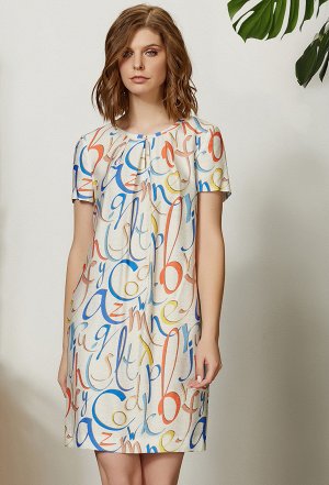 Платье Bazalini 3658 буквы