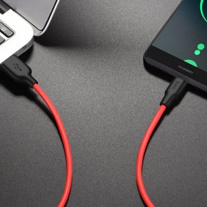 USB кабель Hoco Silicone MicroUSB / 2.4A 1 м