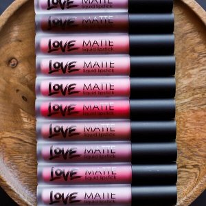Жидкая помада LOVE MATTE №52 Черничный мохито (матовая)
