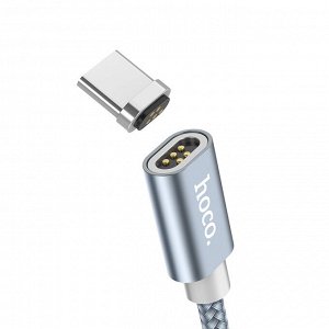 USB кабель Hoco Magnetic MicroUSB / 2.4A