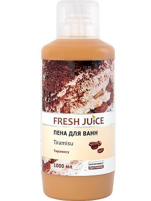 Fresh Juice Пена для ванн Тирамису 1 л Ф