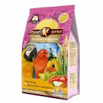 Корм&quot;Верные друзья&quot; для птиц с фруктами и овощами пакет 500 гр. 1/18