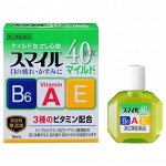 Капли для глаз Lion Smile 40 EX Mild, мягкие, 15 мл