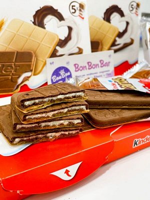 Kinder Cards 25.6g - Вафельки Киндер с шоколадно-сливочной начинкой