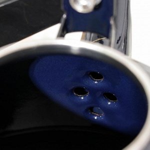 Чайник эмалированный «Элемент», 1,1 л, цвет синий