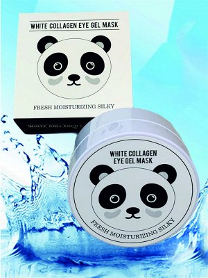 Гидрогелевые патчи для глаз Сrystal White Collagen Gel Eye Mask с коллагеном