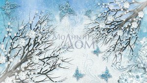 Фотообои Зарисовка морозной зимы