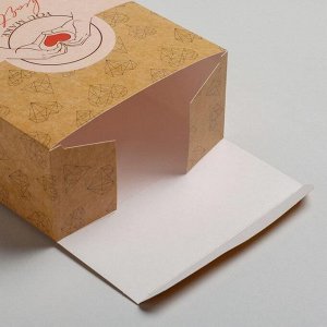 Коробка складная «С любовью», 16 x 23 x 7.5 см
