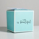 Коробка складная «Тиффани», 12 ? 12 ? 12 см