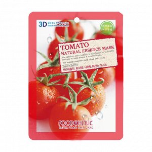 Тканевая 3D маска Foodaholic tomato essence mask  23г