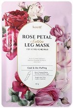 Укрепляющая маска для ног гольфы - ROSE SATIN LEG MASK [Petitfee&amp;Koelf]