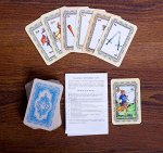 Карты гадальные &quot;Таро&quot;, черные, 78 карт