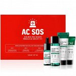 Набор миниатюр для проблемной кожи  - Some By Mi AC SOS AHA-BHA-PHA 30 Days Miracle AC SOS Kit