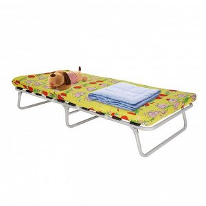 Кровать раскладная детская на ламелях с матрасом ЗМИ «Марфа-М1», 150?61?30 см, до 60 кг, рисунок МИКС