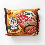 Лапша &quot;Hot Chicken Flavor Ramen-CURRY&quot; 140 гр м/у