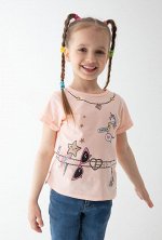 Футболка детская для девочек Sarnate светло-розовый