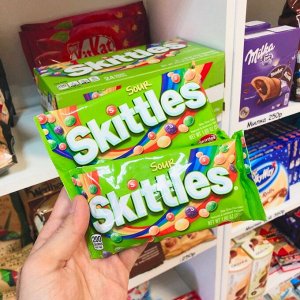 Skittles Sour Candy 51g - Скитлс с кислой посыпкой. Как в детстве