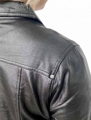 Дизайнерская женская куртка Harley-Davidson – эффектная имитация рубашки №1020