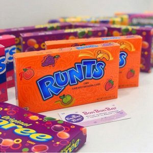 Wonka Runts candy 142g - Конфеты в форме фруктов от Вилли Вонки