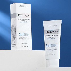 Осветляющий BB-крем Enough с коллагеном 3 в 1, SPF 47 PA+++, 50 г